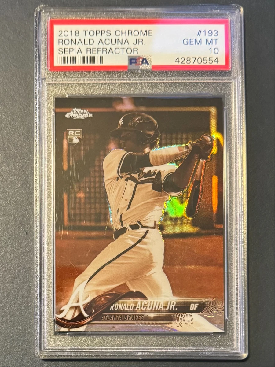 25+ Topps Baseball 2018 Season Ronald Acuña Jr. Sports Trading