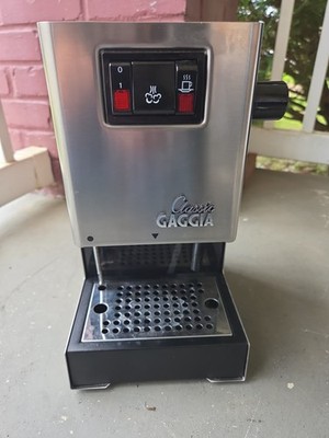 Gaggia Classic Espresso Machine - Silver R19303/47 SIN 035 (Classic) Read Desc.