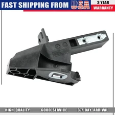 For Mercedes-Benz C300 2015-2021 2056203401 Black Front Bumper Bracket Left  US