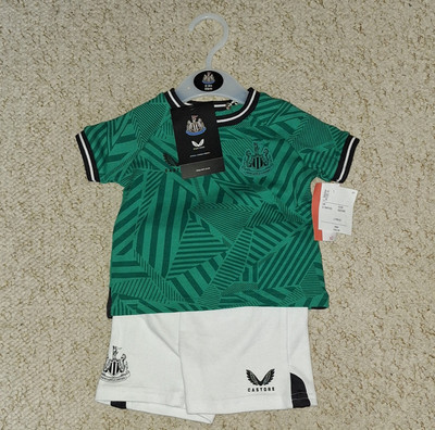Newcastle United NUFC Baby Football Kit 0-3 Months Shirt Shorts - Main Image