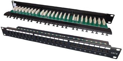 TUK - 24 Port Cat6 UTP Patch Panel