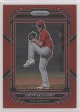 2023 Panini Prizm Red Prizm 32/199 Griff McGarry #41 1v1