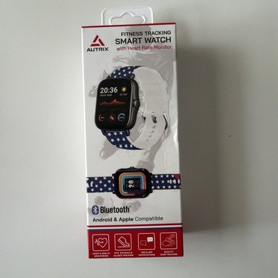 Autrix Fitness Tracking Smart Watch Heart Rate Monitor