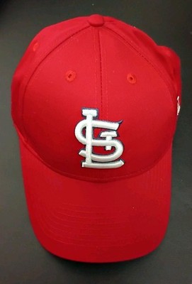 St. Louis Cardinals Hat Adj Strap Youth One Size Red White Team MLB Baseball 