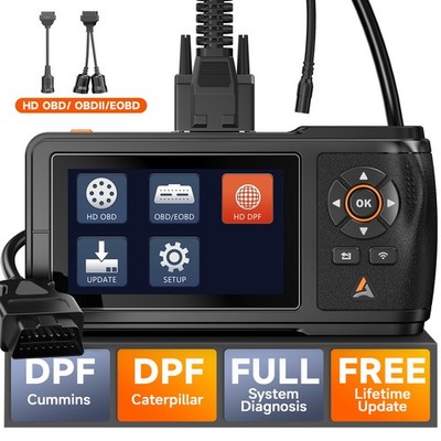 ANCEL HD430 Diesel Heavy Duty Truck OBD Scanner Diagnostic Tool DPF Regeneration