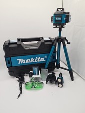 Makita Digital 16 Lines 4 x 360 Green Laser Level Set + 2batteries+Tripod+case
