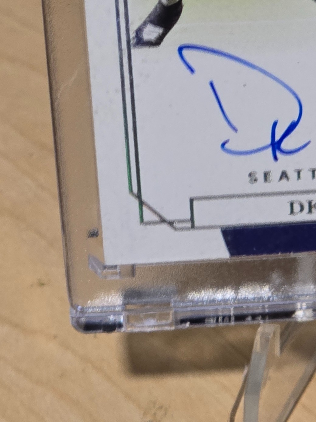 2019 National Treasures DK Metcalf Rookie Auto Patch RPA 8/10 #RGS-DK view 5