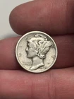 1945 S Micro S Mercury Dime VF E