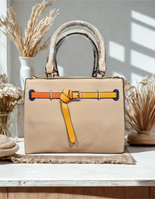 Luxe Beige Purse   Shoulder & Crossbody   Elegant Everyday Bag   Handtasche