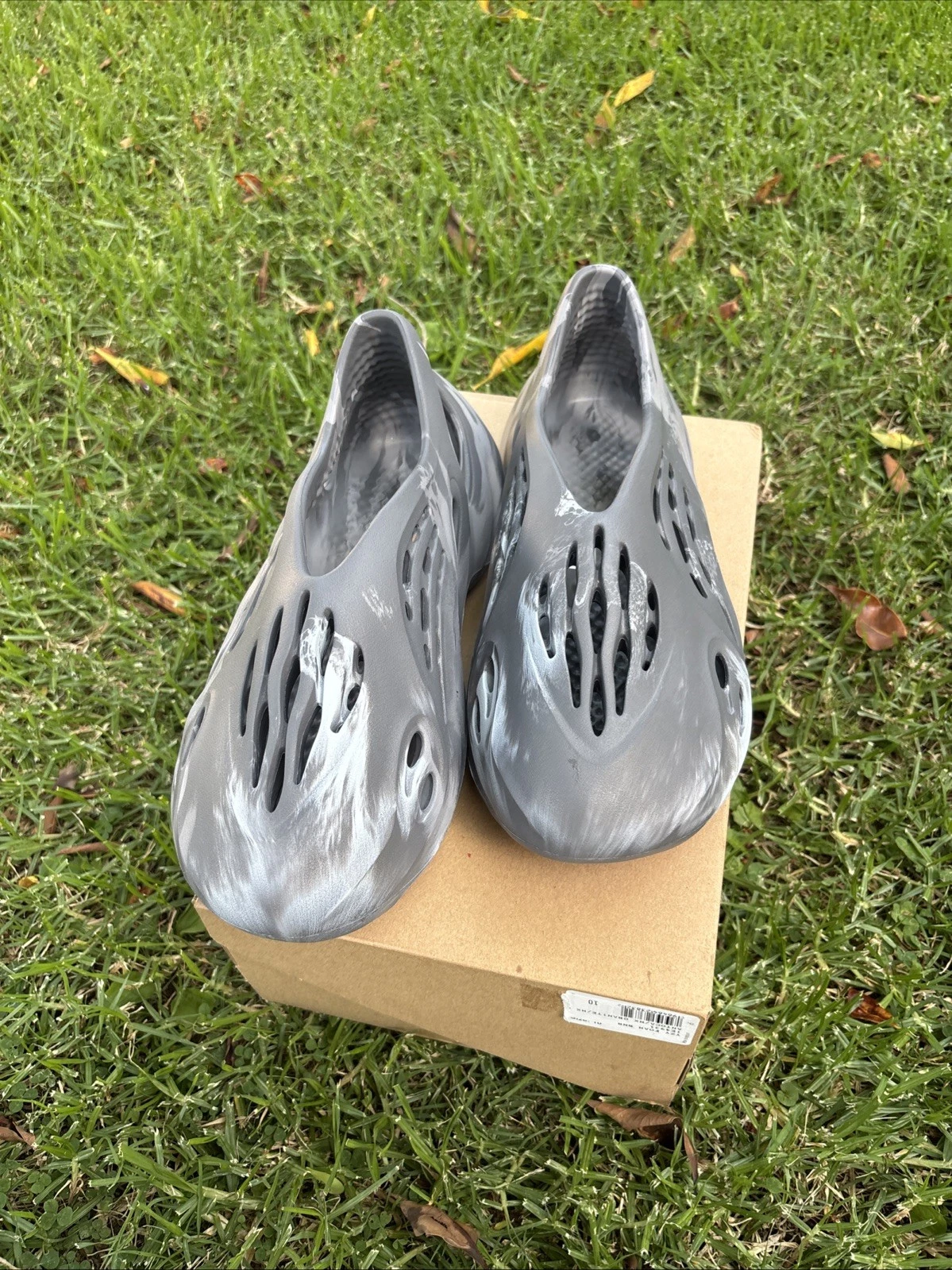 Adidas Yeezy Foam Runner RNNR RNR MX Granite Uomo US Taglia 10 NUOVE YZY