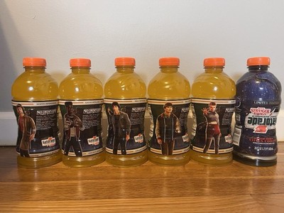 Stranger Things Gatorade Complete Set | 6 Sealed Bottles