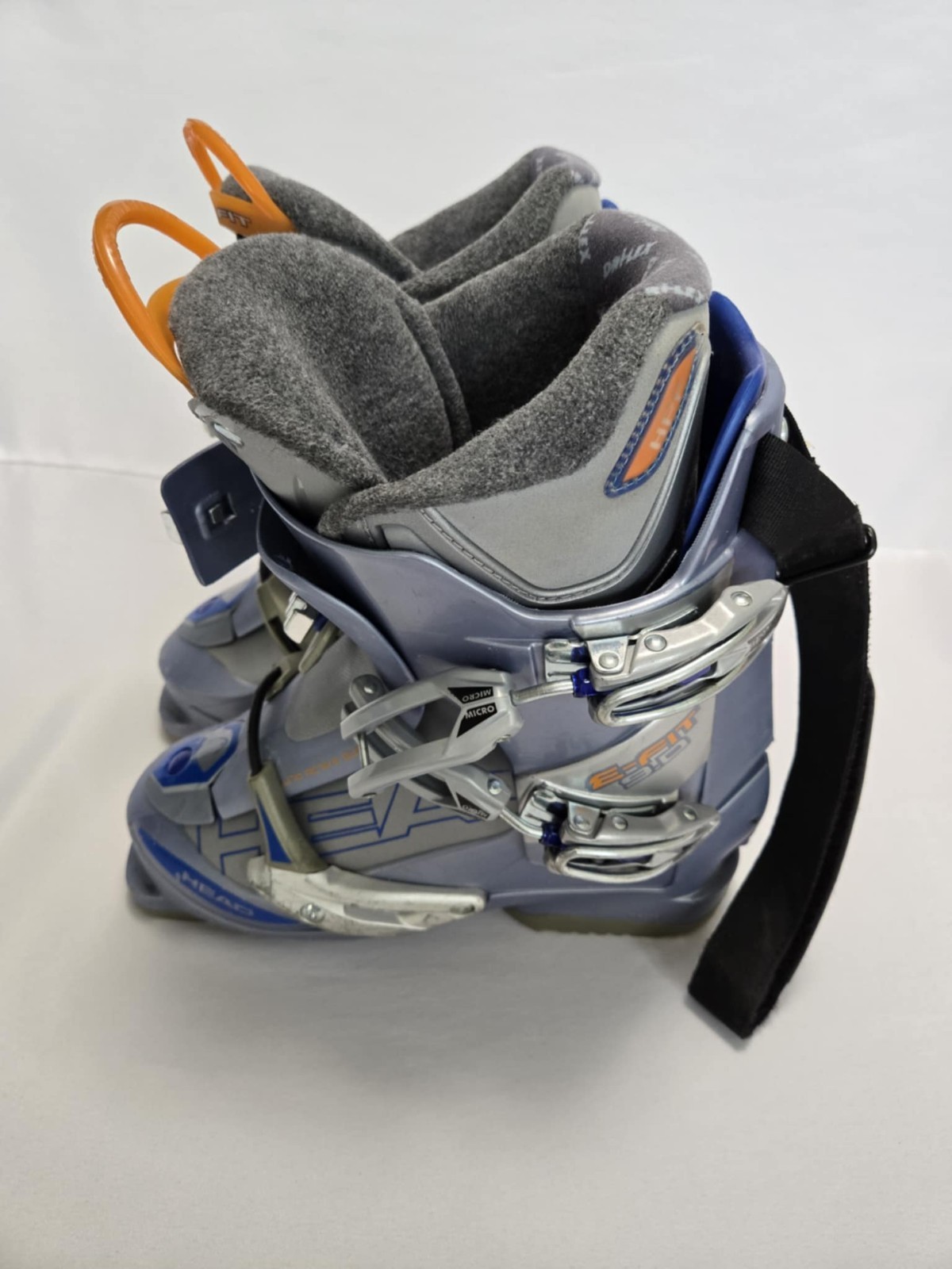 SALOMON Scarponi da sci Head HPF HP Fit E Fit 9.0 BLU GRIGIO 289mm 240 245 Taglia 6 US