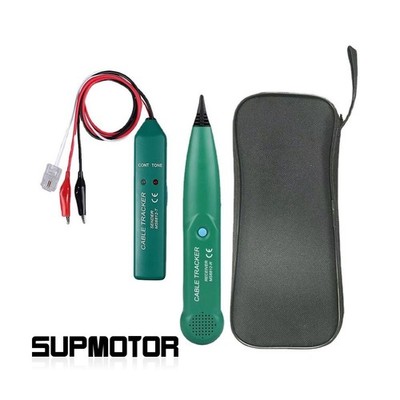 MS6812 Multi-Function Cable Tracker Cable Locator w/ Carrying Pouch & Test Lead 