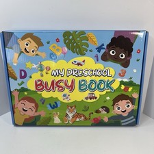 My Preschool Busy Book Magical Hook And Loop Repeatable Pasting And Disassembly