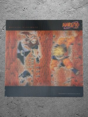 Naruto 3D poster Card from the 2004 Jump Festival