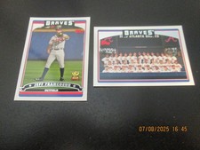 JEFF FRANCOEUR 2006 TOPPS ALL STAR ROOKIE GOLD CUP & TEAM CARD  #445, #601. rookie card picture