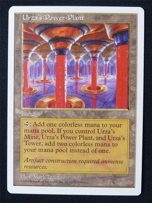 ''Urza's Power Plant'' x4 - Magic The Gathering Karte - 5. Edition - 4 Karten Playse