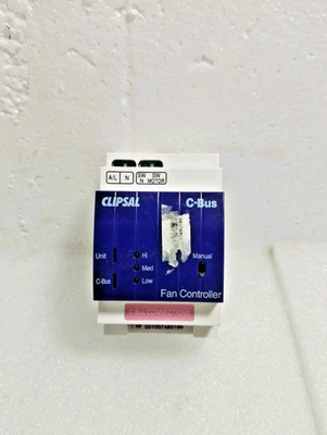 Clipsal L5501RFCP C-Bus Fan Controller 100-240V 1.5A    Used