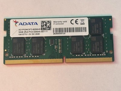 ADATA 16GB 2RX8 PC4-3200AA-SE1 SODIMM Memory RAM  Tested Good