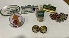 Lot of 8 Vintage Holiday Inn IHG Hotel Pins Advertising MLB, Jeff Burton, Coke