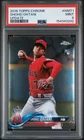 2018 Topps Chrome Update Shohei Ohtani Pitching PSA 9 Rookie Rc