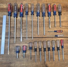 Vintage CRAFTSMAN Tools Screwdrivers Set Tool Lot MECHANICS TOOLS USA