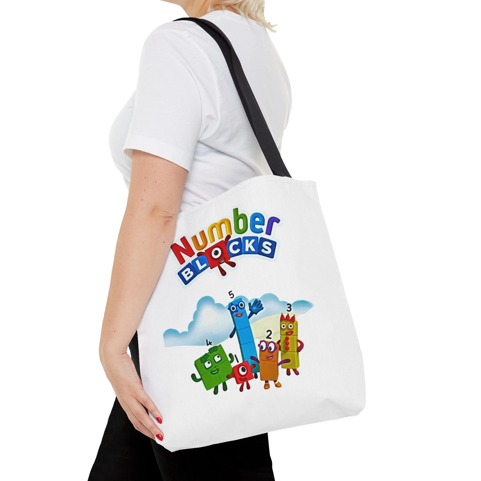 Number Blocks Tote Bag for Kids