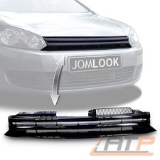 KÜHLERGRILL FÜR VW GOLF 6 SPORTGRILL SCHWARZ OHNE EMBLEM GRILL TUNING 31656369