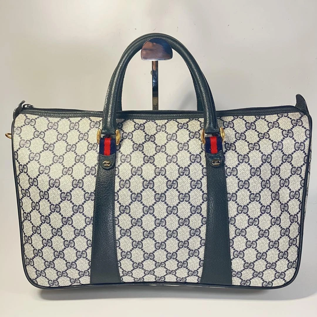 Ancien sac à main Gucci 2 voies Boston dos Gucci vintage créateur sac à main luxe mode