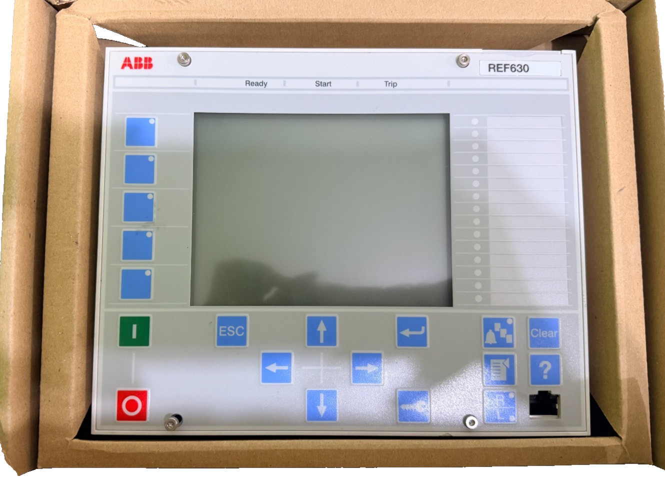 ABB 1KHL160003R0001 DISA01A HMI Display Panel REF630 Relion 630 Series