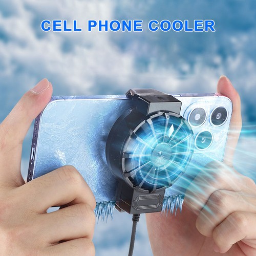 Using Fans On Phones 10-17CM Mobile Phone Radiator Cell Phone Cooler Portable Phone Cooling ...