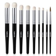 9 PCS Miniature Painting Dry Brush Set Watercolor Acrylic Oil Paint Gouache