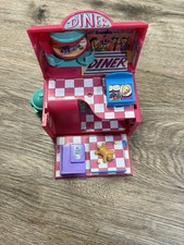 Vintage Pound Puppies Diner Playset w/ Figure 1995 Galoob Kibble Korner House