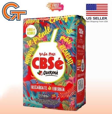 CBSé Yerba Mate Guaraná   Herbal Loose Leaf Yerba Mate Tea Blend  Ship from USA