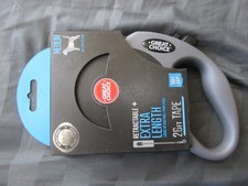 Flexi Classic Retractable Tape Dog Leash. NEW  Medium 16-Foot Black 55-lb. x3