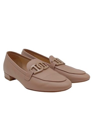 AIGNER Slipper Damen Businessschuhe Gr. DE 38 nude Business-Look