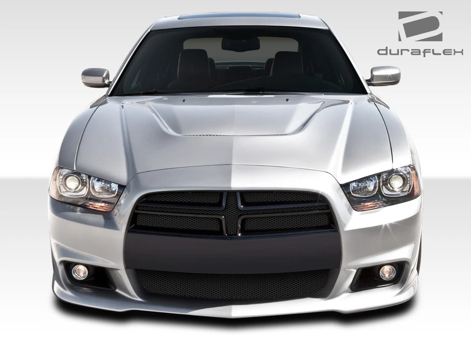 For 2011-2014 Charger Duraflex SRT Look Front Bumper Cover - 1 Piece Foto 2 de 4