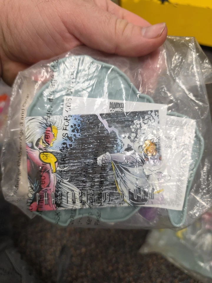 Hardee’s X-Men Marvel Toys 1996 - Lote de 3 figuras selladas paquete de 2 cada una Foto 3 de 4