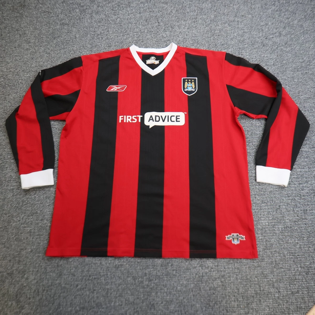 Reebok Manchester City Away Memorabilia Football Shirts (English 