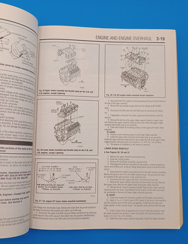 Chilton Ford Pick-Ups And Bronco 1987-1996 Repair Manual Book 26664 Mechanics VG - Foto 7 di 7