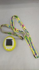 BANDAI TAMAGOTCHI Plus Color Yellow Virtual Pet Toy Working Condition with Strap