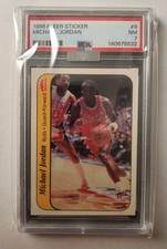 1986-87 Fleer - Stickers Michael Jordan #8 (RC) for sale online | eBay