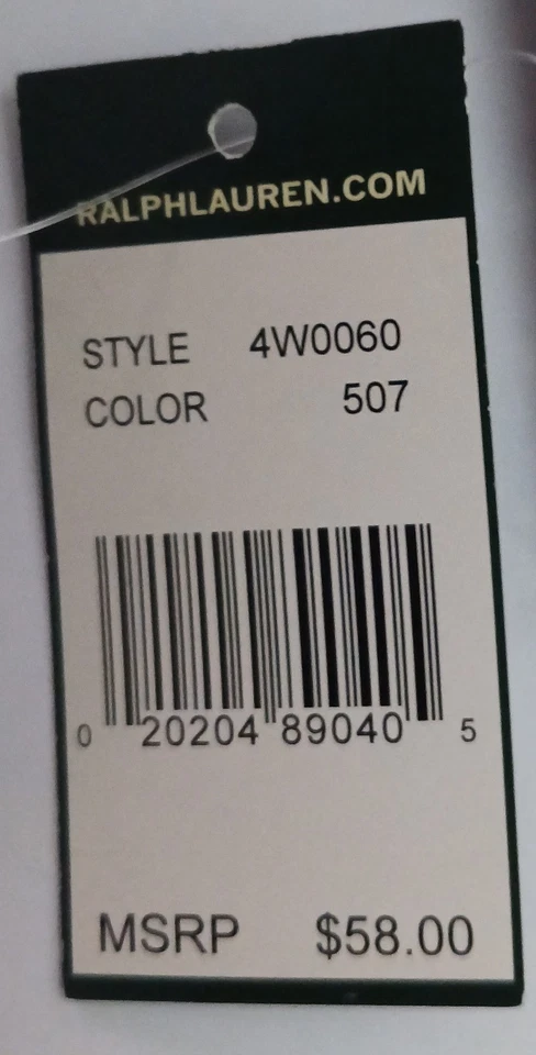 NUEVO CON ETIQUETAS Ralph Lauren Infinity Loop Bufanda Estampado Ecuestre Poni/Abrida/Herradura  Foto 4 de 4