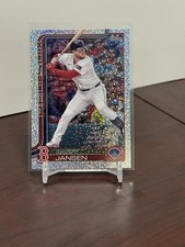 2025 Topps Series 1 Celebration - Danny Jansen Confetti #92 Red Sox