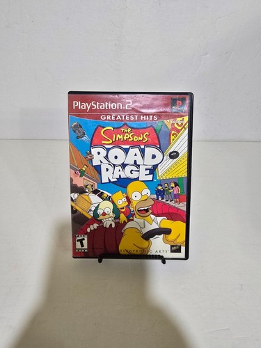 The Simpsons: Road Rage ~ Sony PlayStation 2 (PS2) Game no manual