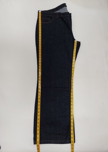 Dickies Sz 22 Women's Navy Blue Industral Denim Relax Fit 100% Cotton Jeans Pant - Picture 8 of 12