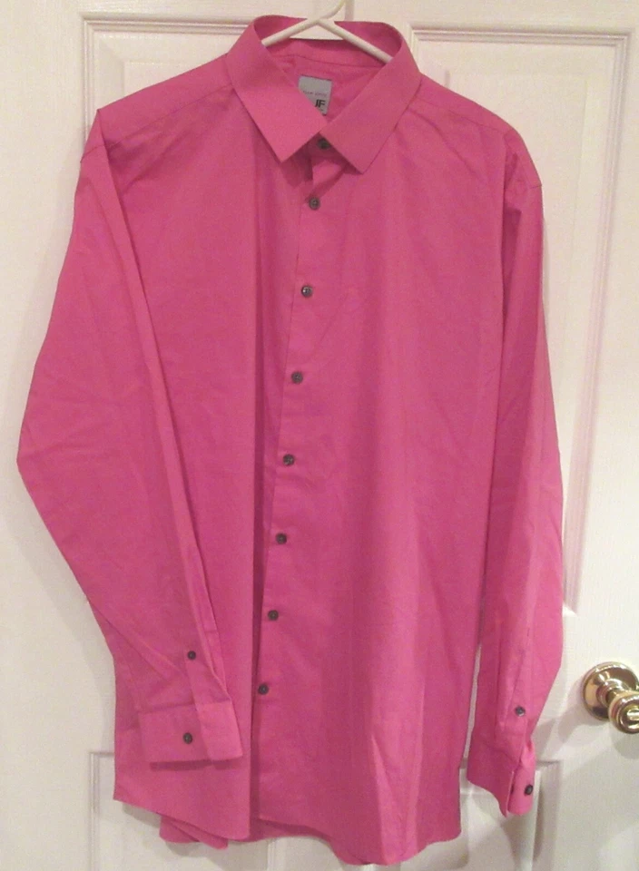 Camisas de vestir para hombre J FERRAR 17 17,5 X 34/35 XL ~ NUEVAS ~ ajuste ceñido ~ TU ELECCIÓN Foto 4 de 4