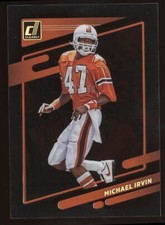 2023 Panini Clearly Donruss Michael Irvin #8/10 Gold Parallel #17 Chronicles