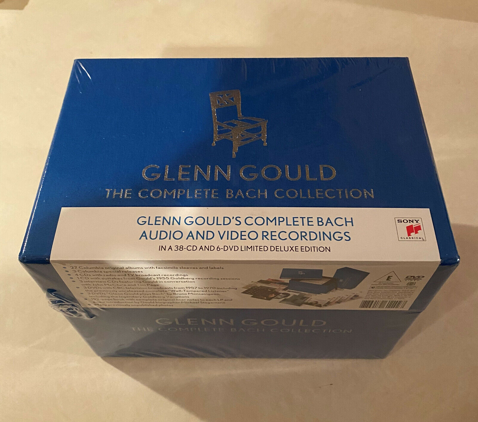 GLENN GOULD The Complete Bach Collection 38 x CD + 6 x DVD + Book NEW Boxed  Set