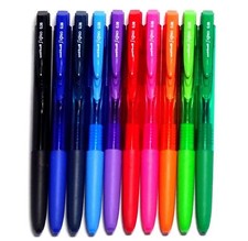 Uni Ball Signo Knock Ballpoint Pen RT1 0.28mm UMN-155-28 10 Color Select